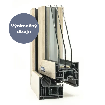Plastové okno INCON Design