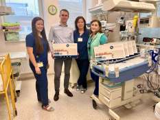 INCON daroval nemocnici 5 monitorov dychu