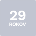 Sme na trhu už viac ako 29 rokov